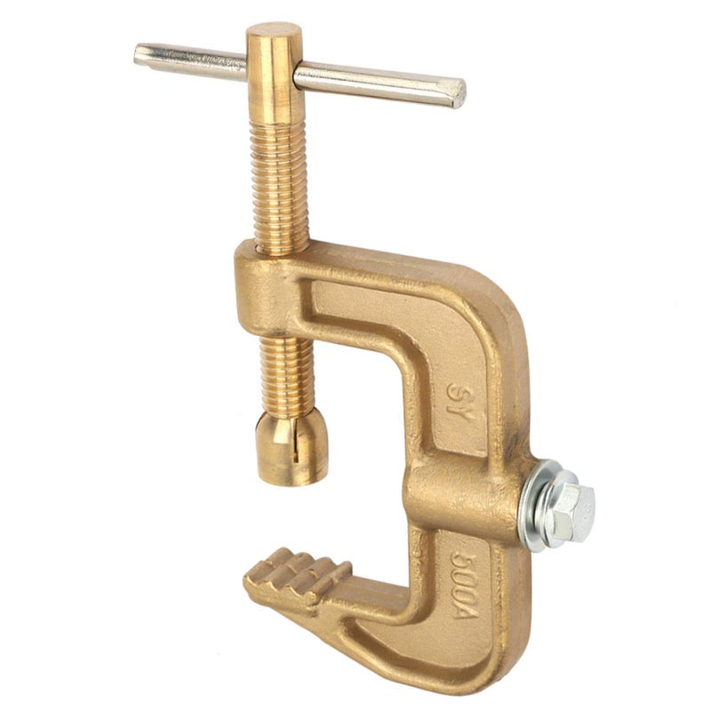 Simlug Welding Earth Clamp 500A Brass Material Classical G Shape Ground Welding Earth Clamp for Welding Machine - Image 5